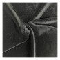 Black Spandex Velvet Fabric&nbsp;by the Metre image number 1