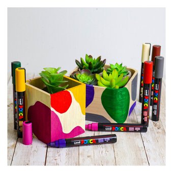 Uni-ball Posca Warm PC-5M Marker Pens 8 Pack