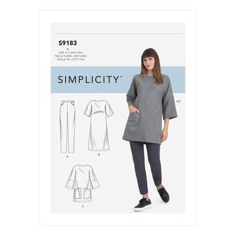 Simplicity Women’s Separates Sewing Pattern S9183 (XXS-XXL)