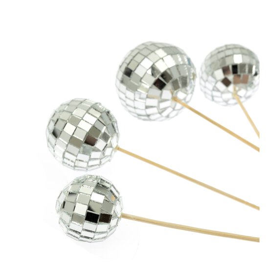 Whisk Mirror Ball Topper 5 Pack  image number 3