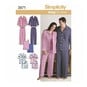 Simplicity Men’s Pyjamas Sewing Pattern 3971 (S-L) image number 1