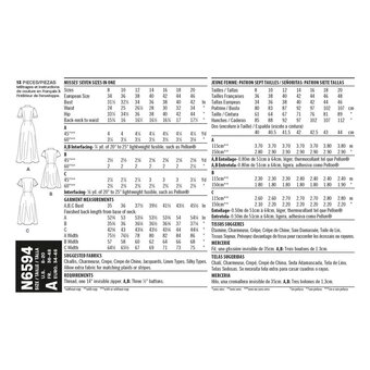 New Look Women's Dress Sewing Pattern N6594