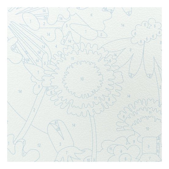 Flower Field Paint by Numbers image number 5