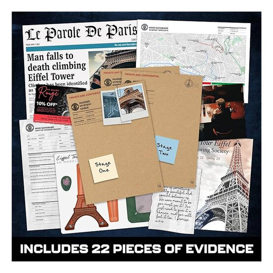 Murder Mystery Cases: Murder at the Eiffel Tower image number 3