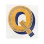 Cold Transfer and Bling Letter Q Sticker Set image number 2