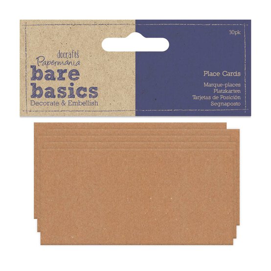 Papermania Kraft Place Cards 30 Pack image number 1