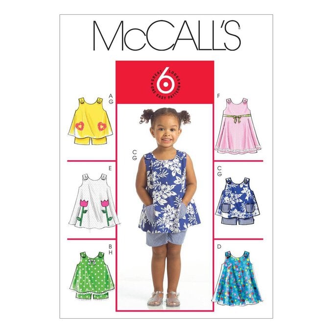 McCall’s Toddler Separates Sewing Pattern M5416 image number 1