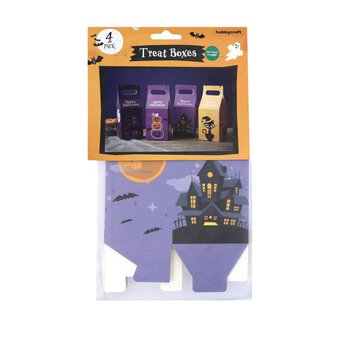 Halloween Treat Boxes 4 Pack