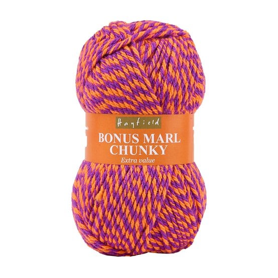 Hayfield Rare Orchid Bonus Marl Chunky 100g  image number 1
