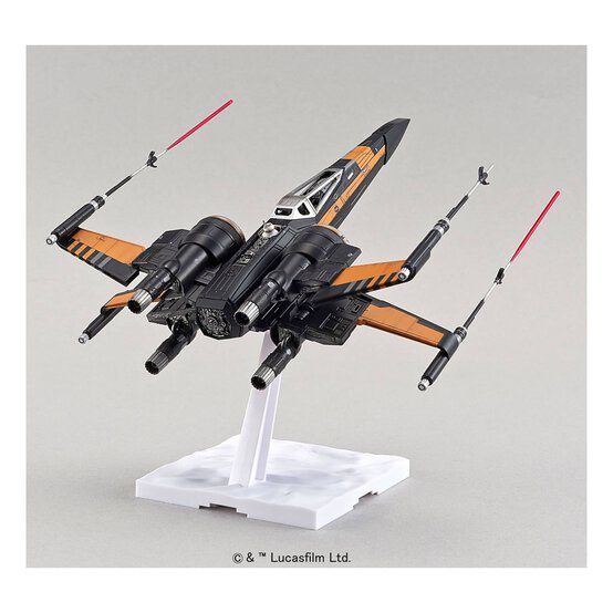 Revell Bandai Poe&rsquo;s X-Wing Fighter Model Kit 1:72 image number 3