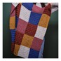 Knitcraft Patchwork Tweed Crochet Blanket Digital Pattern 0311 image number 1