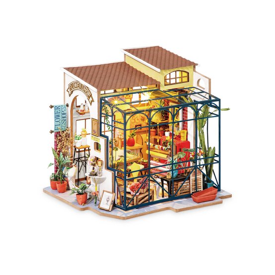 Rolife Emily’s Flower Shop Miniature House Kit image number 2