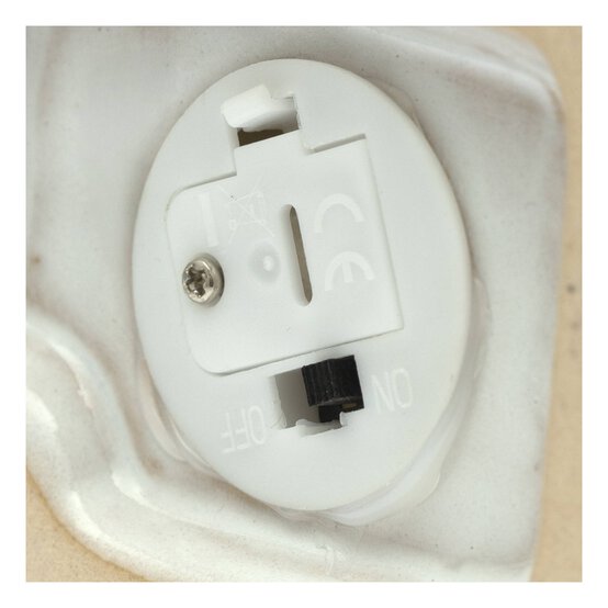 Glazed LED House with Trees 11cm image number 3