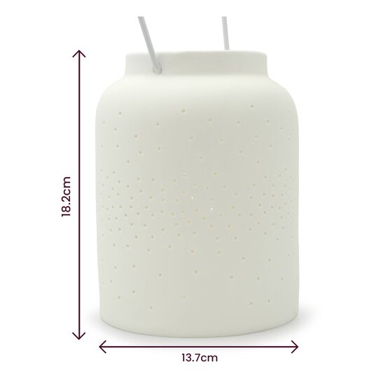 Ceramic LED Lantern 18cm  image number 5