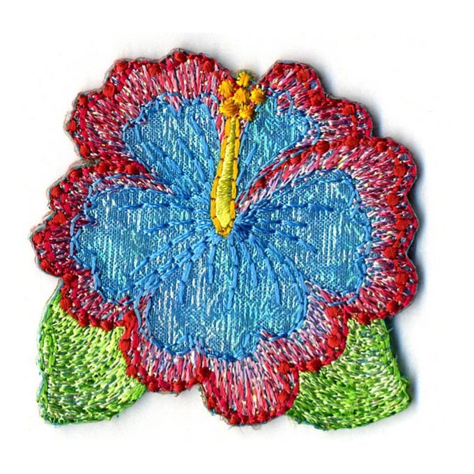 Shining Flower Iron-On Patch 5cm x 5cm image number 1