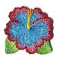 Shining Flower Iron-On Patch 5cm x 5cm image number 1