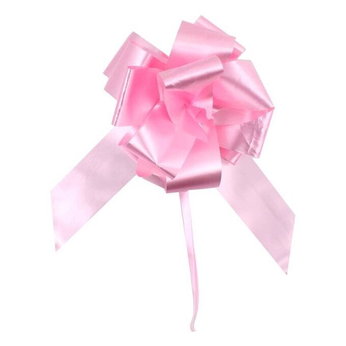 Baby Pink Pull Bow 5cm image number 1