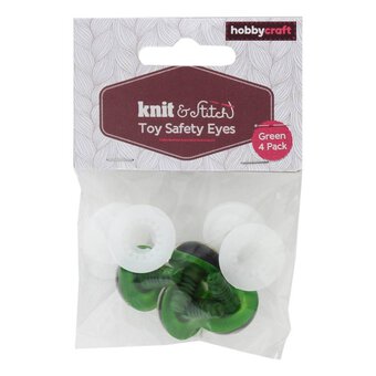 Green Toy Safety Eyes 4 Pack