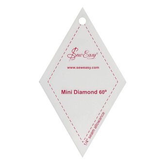 Sew Easy Mini 60 Degree Diamond Template