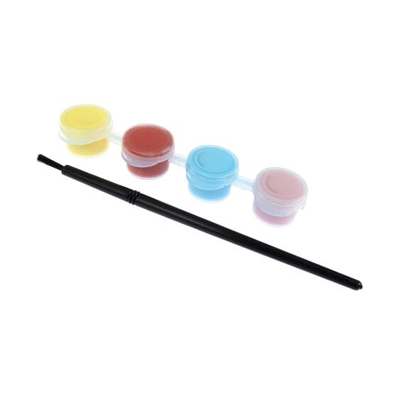 Paint Your Own Bunny Suncatcher Keyring Kit image number 3