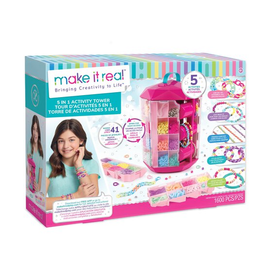 Make It Real 5 in 1 Activity Tower image number 1