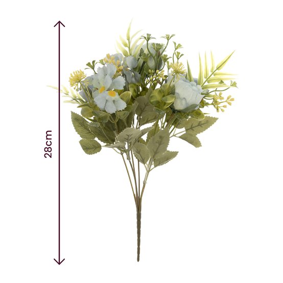 Blue Blooming Bouquet 28cm image number 4