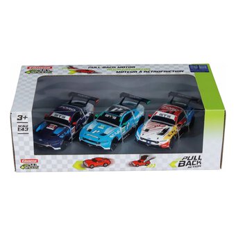 Carrera Pull Speed Mustang GT3 3 Pack