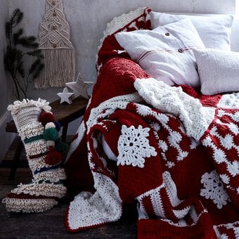 Knitcraft Christmas Blanket Digital Pattern 0137