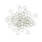Silver Plated Jump Rings 7mm 100 Pack image number 1