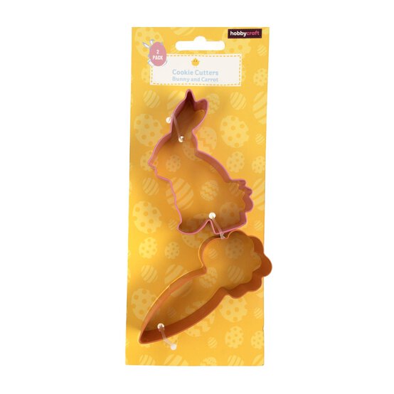 Bunny and Carrot Cookie Cutters 2 Pack image number 3