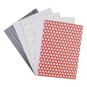 Geometric Cards and Envelopes 5 x 7 Inches 12 Pack image number 1