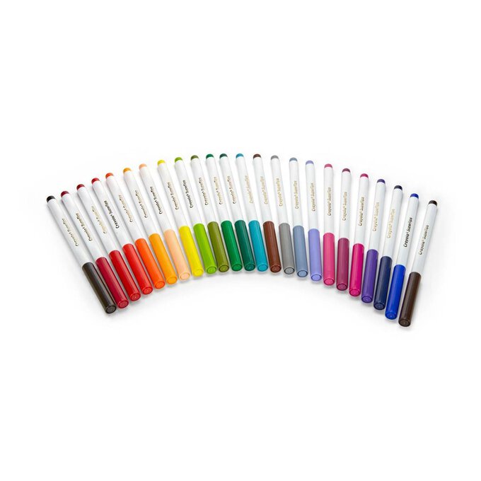 Crayola Supertips 24 Pack - Tesco Groceries