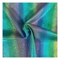 Blue Jersey Rainbow Foil Fabric by the Metre image number 1