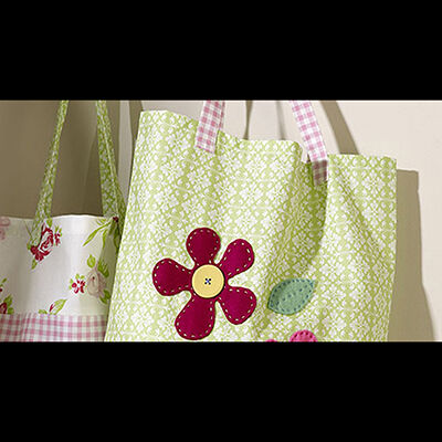 Delicate Flowers Birthday Wishes Gift Bag 37.5cm x 27cm | Hobbycraft
