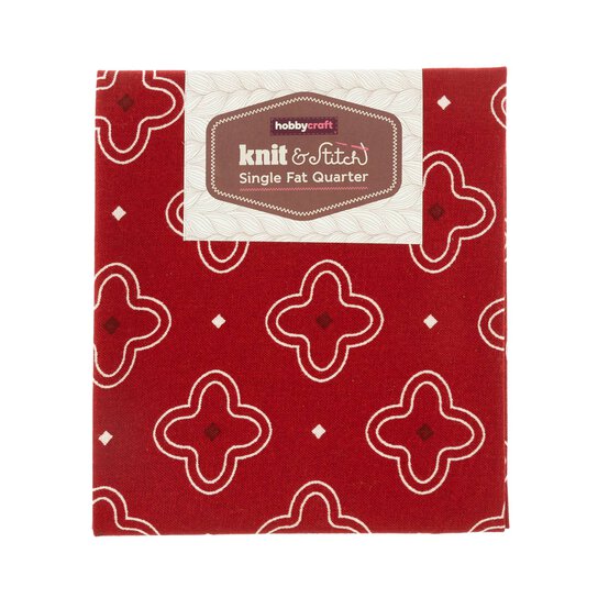 Red Cross Single Cotton Fat Quarter image number 1