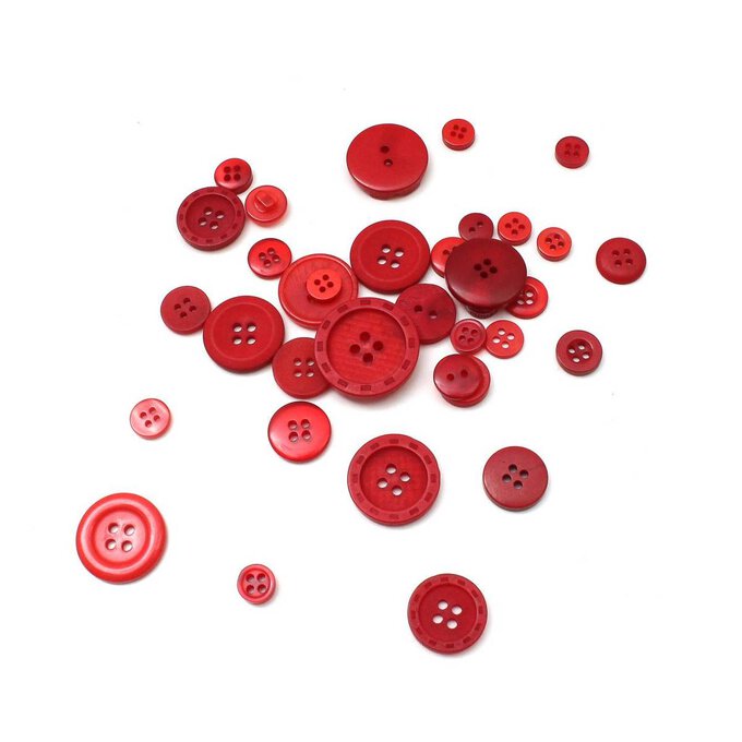 Red Buttons 50g
