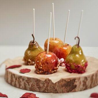 How to Make Toffee Apples and Pears