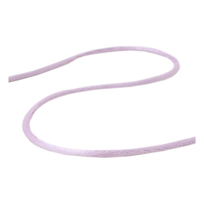 Lilac Ribbon Knot Cord 2mm x 10m image number 1
