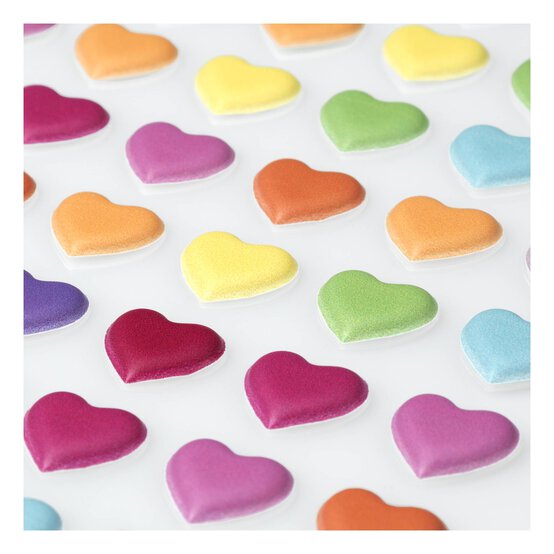 Bright Heart Puffy Stickers 78 Pack image number 2