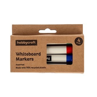 Assorted Whiteboard Markers 4 Pack image number 4