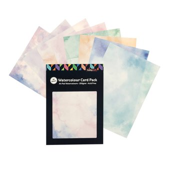 Watercolour Card A4 16 Pack