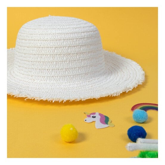 White Easter Bonnet 33cm image number 2