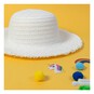 White Easter Bonnet 33cm image number 2