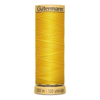Gutermann Yellow Cotton Thread 100m (588)