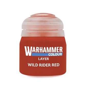 Warhammer Wild Rider Red Layer Paint 12ml