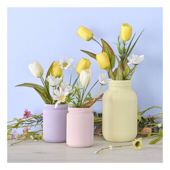 Cream Tulip Bouquet 40cm