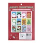 Merry Christmas Face Sticker Pad  image number 4