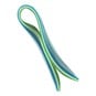 Blue and Green Quilling Paper Strips 100 Pack image number 1