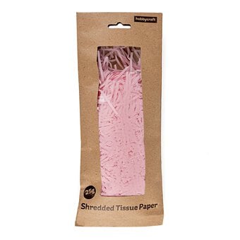 Pink Shredded Tissue Paper 25g  image number 3
