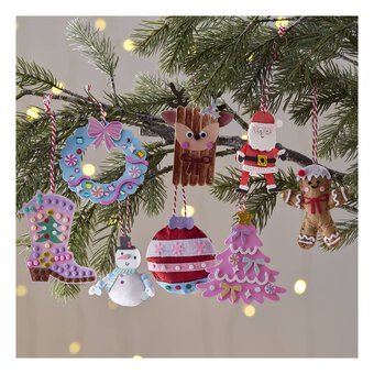 Make Your Own Christmas Decorations 8 Pack 
